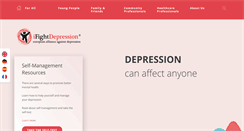 Desktop Screenshot of ifightdepression.com