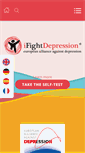 Mobile Screenshot of ifightdepression.com